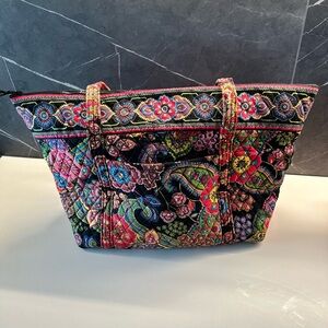 Vera Bradley XL Zippered Tote Bag